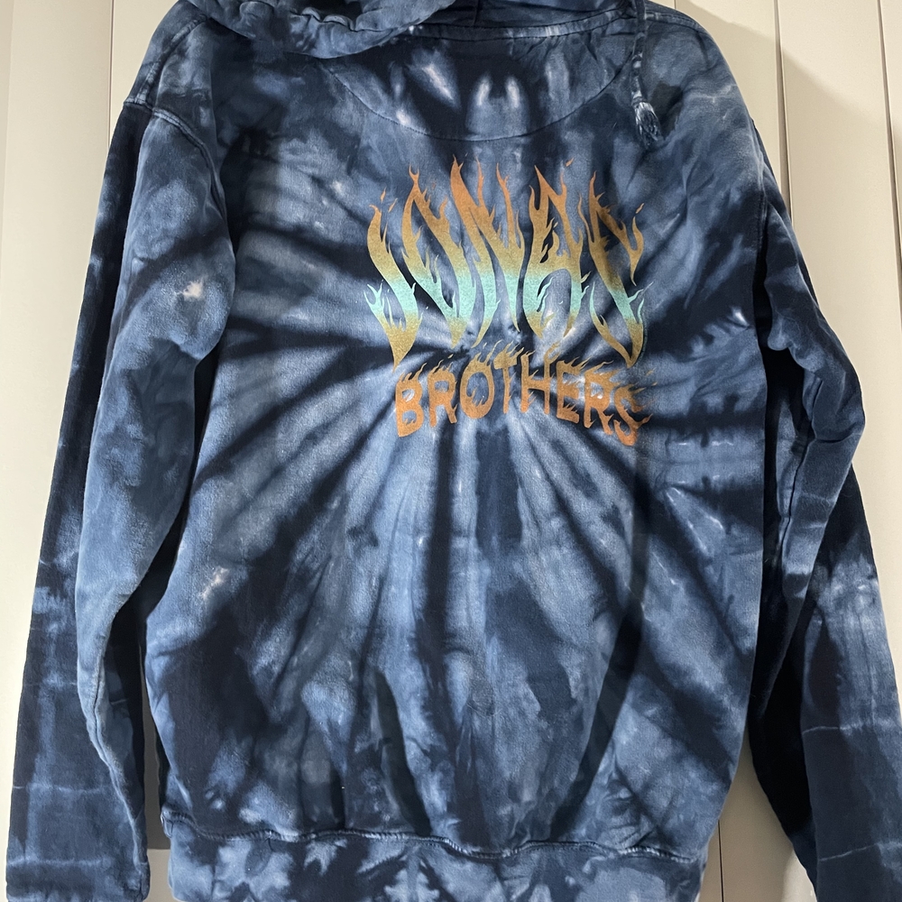 Jonas Brothers Navy Tie-Dye Hoodie